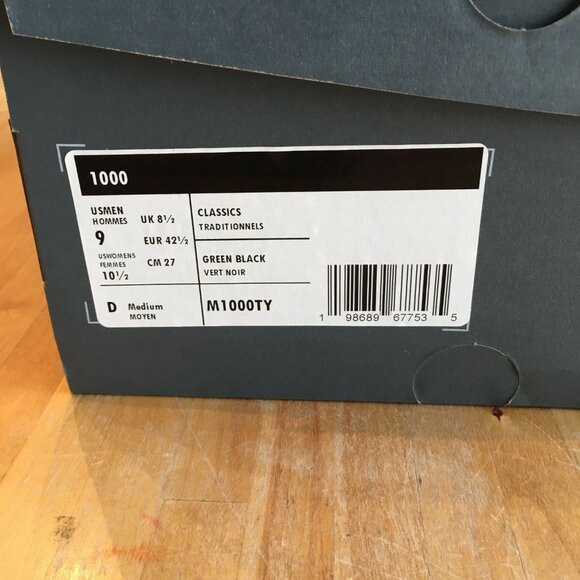 DTLR x New Balance 1000 "1000 Yards" M1000TY Sz 9 - Picture 7 of 7